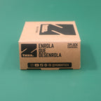 Display com 50 sacos ziplock compostável -Bioplástico compostável à base de amido de milho