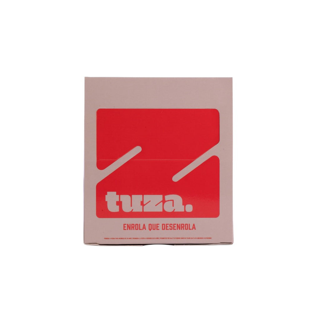 Display TUZA papel orgânico com 50 livretos — tampa (vista superior)