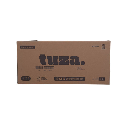 Caixa master TUZA papel de arroz com 50 displays — de frente